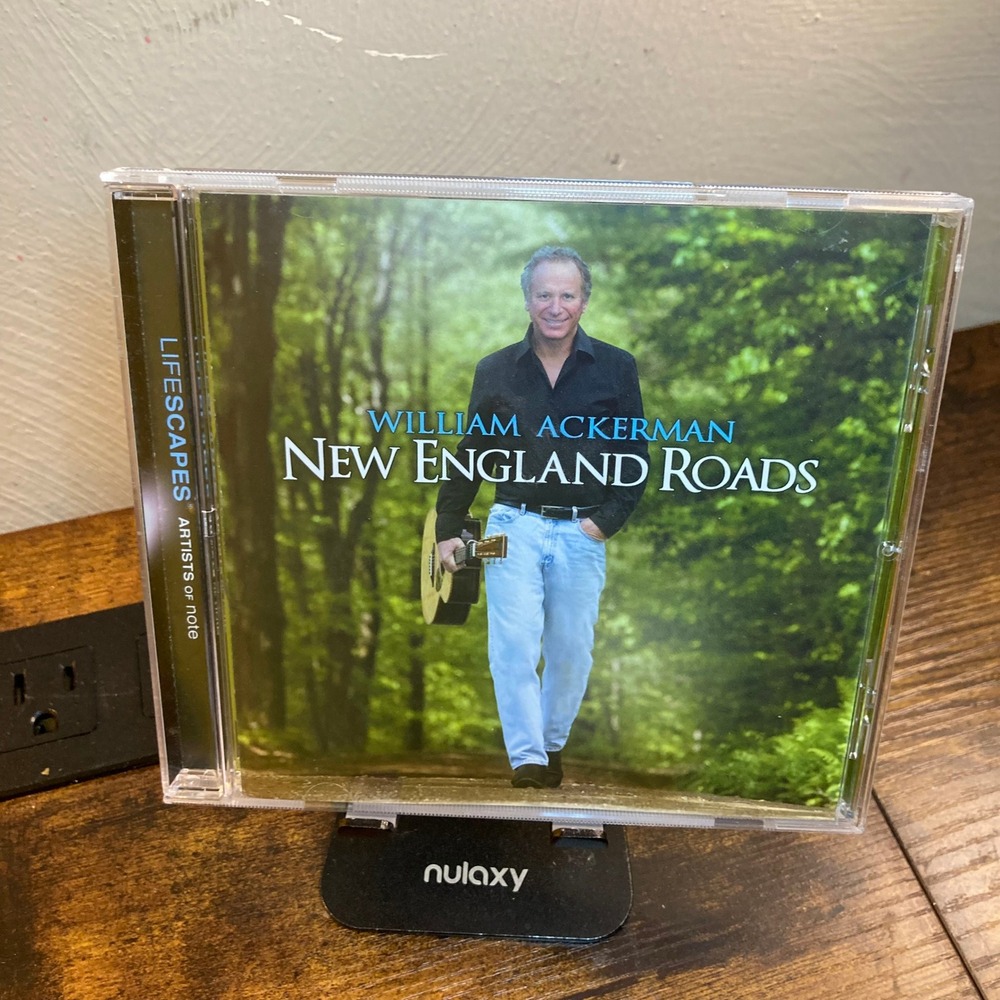 William Ackerman New England Roads CD Lifescapes 2010 Acoustic New Age Guitar